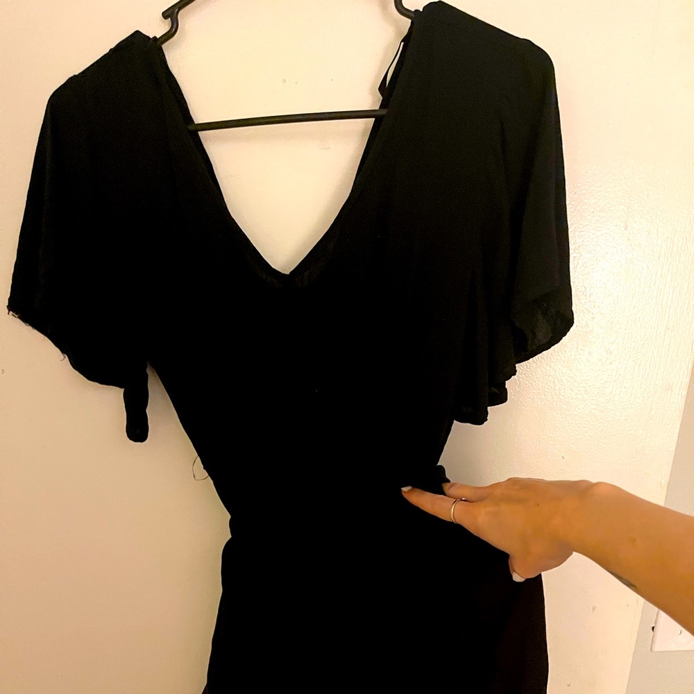 Shein black romper